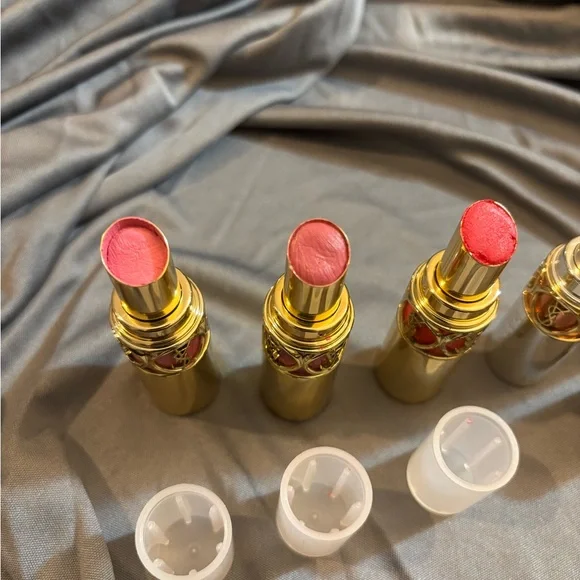 Yves Saint Laurent Rouge Volupté Lipstick Bundle Set 5 Lip color Variety Pack - Picture 5 of 14